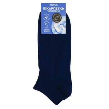 Шкарпетки чоловічі Novus короткі р.27-29 синій