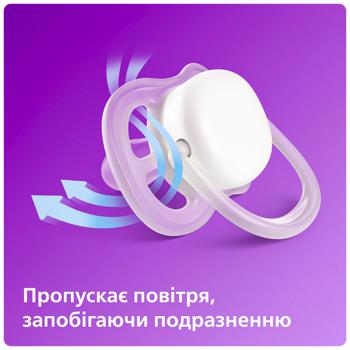 Пустышка Philips Avent Ultra Air 18мес+ 2шт - купить, цены на МегаМаркет - фото 3