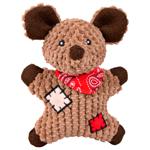 Trixie Cat Toy Mouse with Patches Textile 19cm