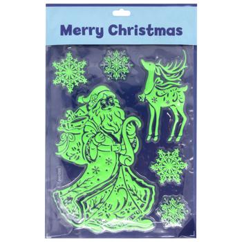 Angel Gifts Christmas Window Stickers in Assortment - buy, prices for MegaMarket - photo 6