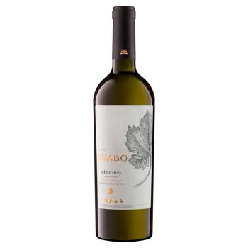 Вино Shabo White Story белое полусладкое 9-13% 0,75л - купить, цены на Biotus - фото 1