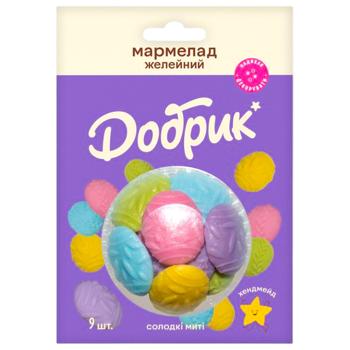 Декорації кондитерські Добрик Солодкі миті Мармелад желейний 9шт - купити, ціни на Епіцентр FOOD - фото 1