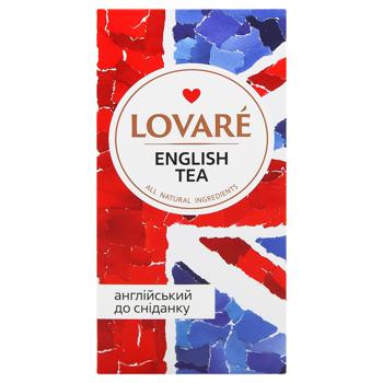 Чай черный Lovare Английский к завтраку 2г*24шт - купить, цены на - фото 2