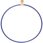 Обруч гімнастичний синій M75