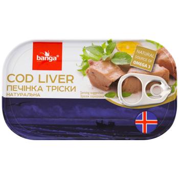Печінка тріски Banga 121г - купити, ціни на КОСМОС - фото 1