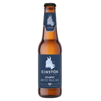 Пиво Einstok Olgerd Icelandic Arctic Pale Ale напівтемне фільтроване 5,6% 0,33л - купити, ціни на NOVUS - фото 1