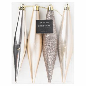 Украшение Koopman Сосулька подвесная 150мм - купить, цены на Таврия В - фото 1