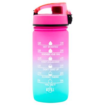 ZED Colored Water Bottle with Measuring Scale - buy, prices for EKO Market - photo 4