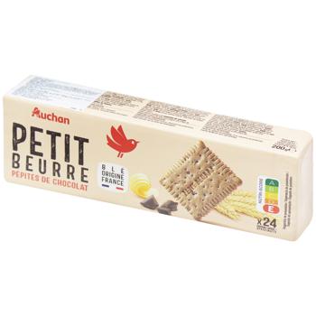 Auchan Cookies with Chocolate Butter 200g