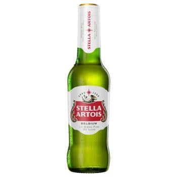 Stella Artois Light Beer 5% 0.33l - buy, prices for AlcoHub - photo 1