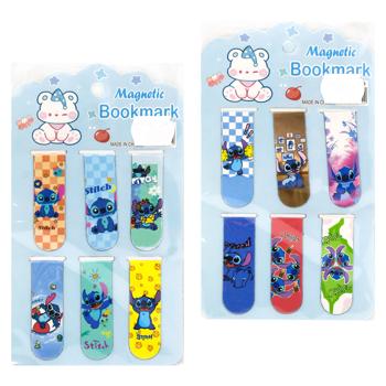 Stitch Magnetic Bookmark 6pcs - buy, prices for ULTRAMARKET - photo 1