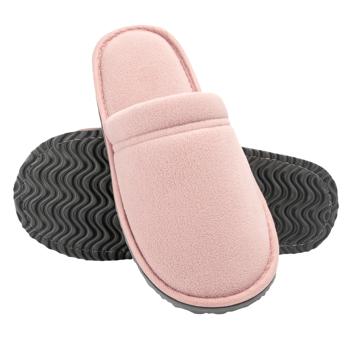 Капці домашні Twins жіночі фліс закриті р.38-39 пудра