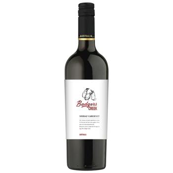 Вино Badgers Creek Shiraz Cabernet сухе червоне 0,75л - купити, ціни на КОСМОС - фото 1