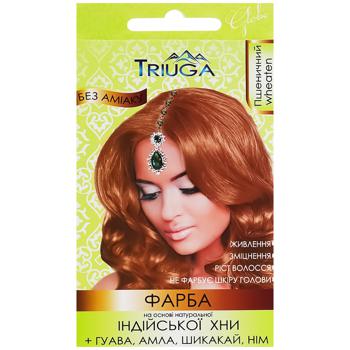 Краска Triuga Пшеничная на основе хны 25г - купить, цены на Auchan - фото 1