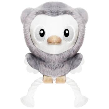 Milk & Pepper Elin Owl Squeaky Toy for Dogs 14cm