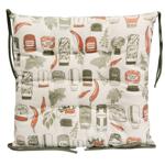 Подушка на стілець Home Line Спеції/авокадо 40х40см