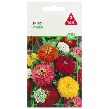 Agrokontrakt Zinnia Mixture Seeds 0.5g - buy, prices for Za Raz - photo 1