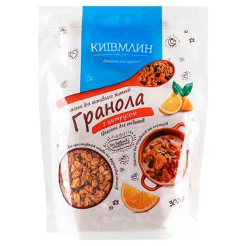 Гранола Київмлин з цитрусом 300г - купити, ціни на Auchan - фото 1