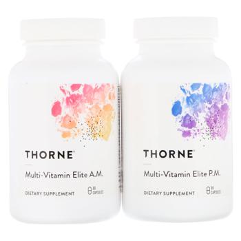 Мультивитамины Thorne Research Multi-Vitamin Elite 2 банки по 90 капсул - купить, цены на Biotus - фото 1