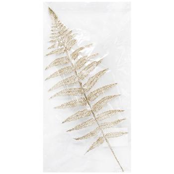 Ветка искусственная Папоротник цветной 35см в ассортименте - купить, цены на - фото 4