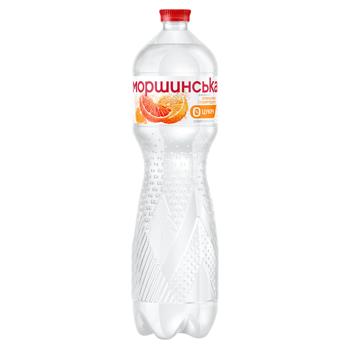 Напиток слабогазированный Моршинская с ароматом апельсина и грейпфрута 1,5л - купить, цены на Grono - фото 1