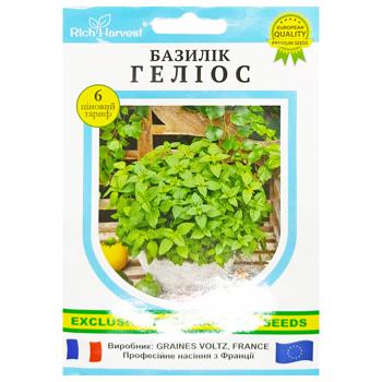 Семена Rich Harvest Базилик Гелиос 500шт