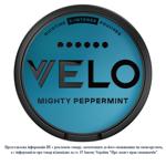 Паучи никотиновые Velo Mighty Peppermint экстра-интенсивный