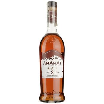 Ararat 3 Yrs Brandy 40% 0.5l
