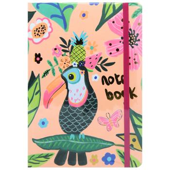 Zibi Animals Peach Notebook A5 96 sheets - buy, prices for MegaMarket - photo 1