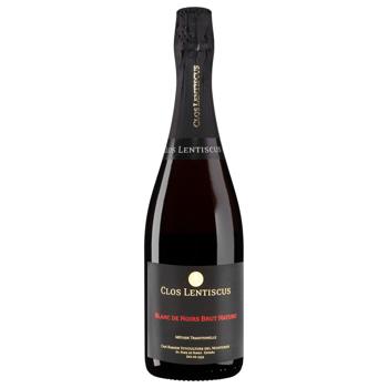 Lentiscus Blanc de Noirs Brut White Sparkling Wine 11% 0.75l - buy, prices for - photo 1