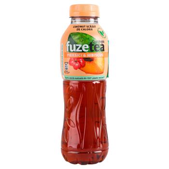 Чай холодный черный Fuzetea Персик и гибискус 0,5л - купить, цены на Торба - фото 1