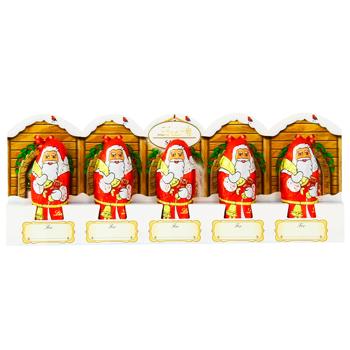 Фигурка шоколадная Lindt Santa 5x10г - купить, цены на Cупермаркет "Харьков" - фото 2