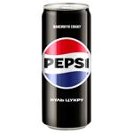 Напій газований Pepsi Zero Sugar 0,33л