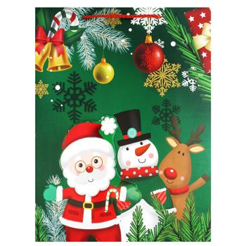 Пакет паперовий 7269 Greenwich золотий 40*30*12см - купить, цены на NOVUS - фото 3