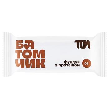 Tom Hazelnut Bar with Protein 45g - buy, prices for Grono - photo 1