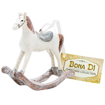 Bona Di Rocking Horse Decorative Pendant 8.5cm - buy, prices for WINETIME - photo 2