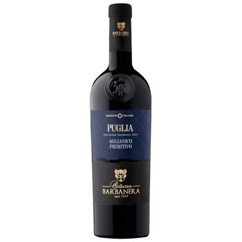 Вино Barbanera Aglianico Primitivo Puglia красное сухое 13,5% 0,75л - купить, цены на КОСМОС - фото 2