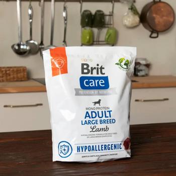 Корм сухий Brit Care Hypoallergenic з ягням для дорослих собак великих порід 1кг - купити, ціни на MasterZoo - фото 3