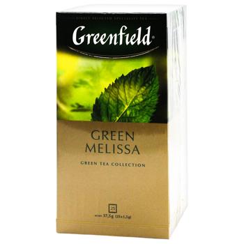 Greenfield Green Melissa Green Tea 1.5g*25pcs - buy, prices for COSMOS - photo 1
