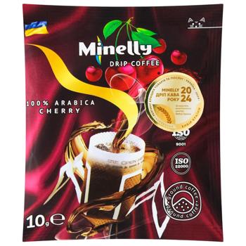 Дріп-кава Minelly з ароматом вишні 10г - купити, ціни на Епіцентр FOOD - фото 1
