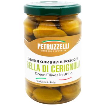 Petruzzelli Bella di Cerignola GP Green Olives in Brine 314ml