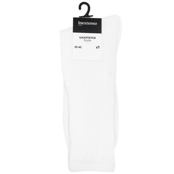 InExtenso Blanc Men's Socks s.36-46 - buy, prices for Auchan - photo 1