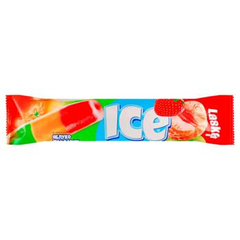 Laska Ice Strawberry-Mandarin-Apple Flavors Ice Cream 95g - buy, prices for Tavria V - photo 1