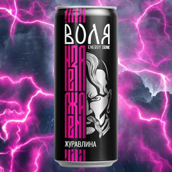 Morshynska Volia Cranberry Medium Carbonated Energy Drink 0.33l - buy, prices for Ideal - photo 3