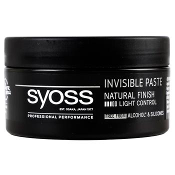 Syoss Natural Finish Light Control Invisible Hair Styling Paste 100ml - buy, prices for MegaMarket - photo 2