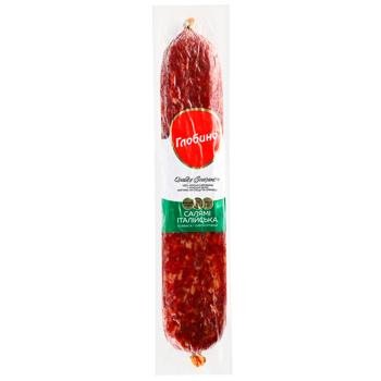 Globino Italian Salami Raw Cured Sausage High Grade