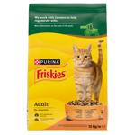 Корм сухий Friskies з куркою та овочами для котів 10кг