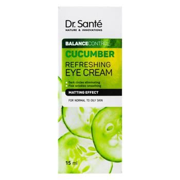 Крем под глаза Dr.Sante Cucumber Освежающий 15мл - купить, цены на MasterZoo - фото 3