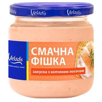 Закуска Veladis Вкусная фишка с копченым лососем 150г