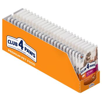 Club 4 Paws Premium Wet Food with Beef for Cats 100g - buy, prices for MasterZoo - photo 7